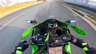 First Time Testing Launch Control on my Tuned Ninja ZX10R!!