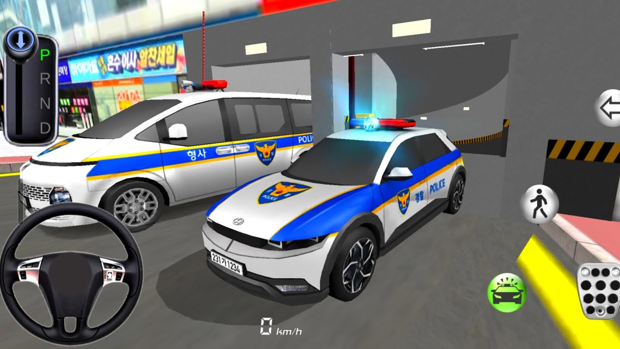 New Police Car For Parking - 3d Driving Class android game || Car Game #gameplay #cargame
