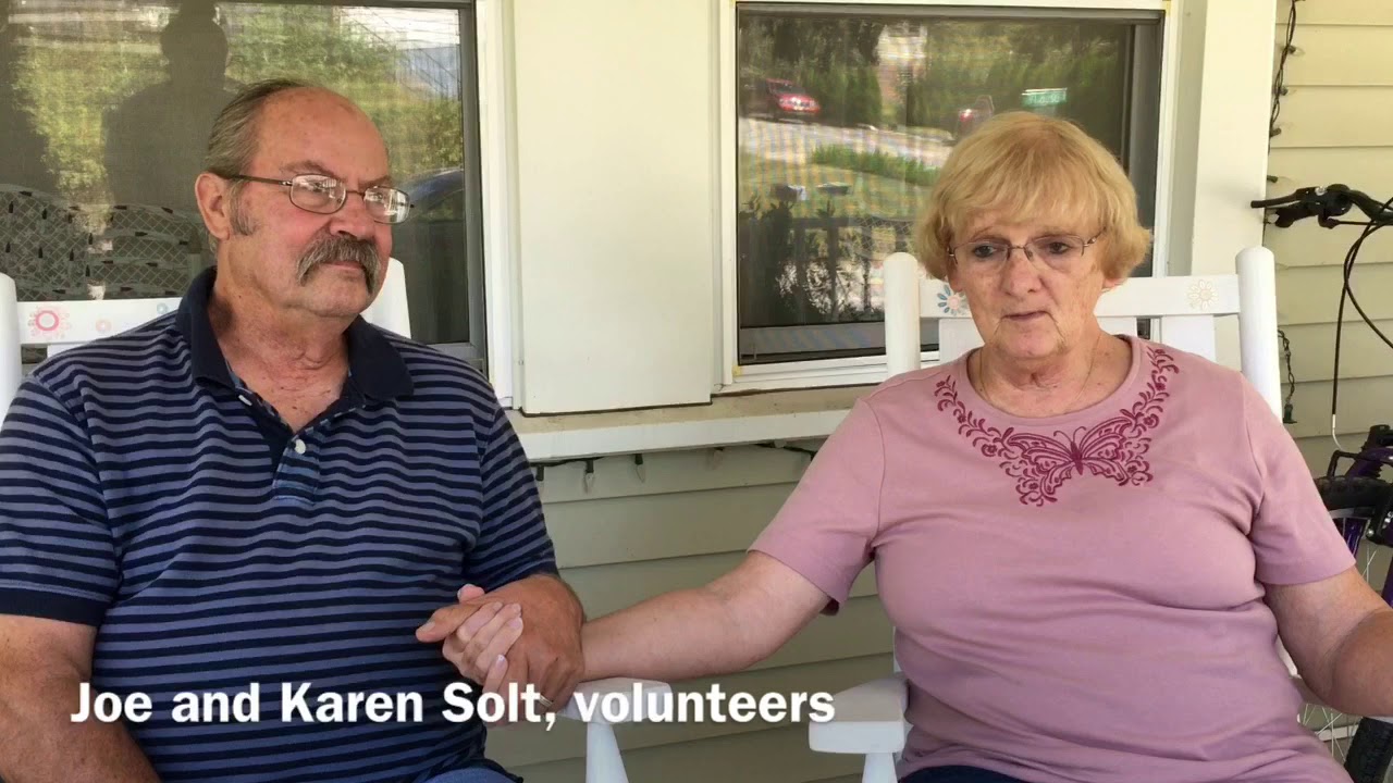 Joe and Karen Solt on volunteering - YouTube