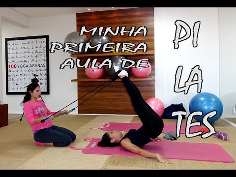 🤸 Minha primeira AULA de PILATES 