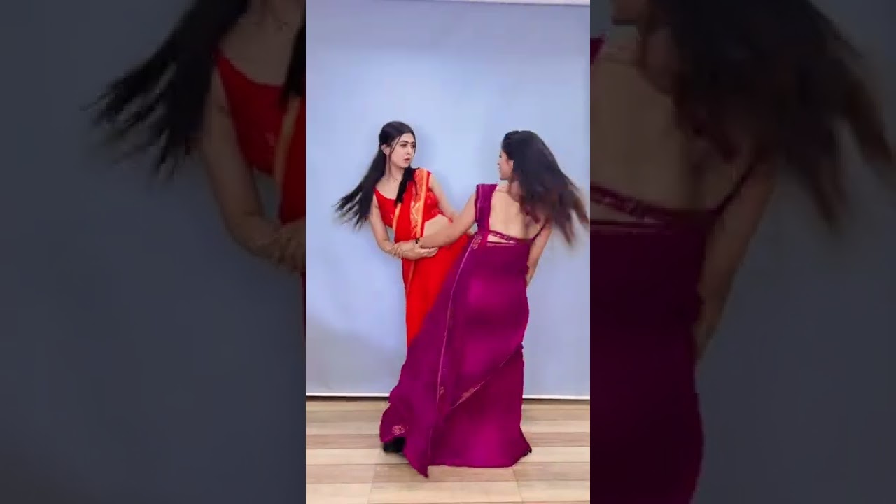 O solriya mama  - dance cover by two girls with saree