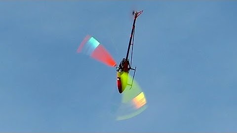 Compass 7hv , Flight from Uli Westenfelder , 3D Aerobatics with inverted Autorotation Landing *HD*