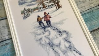 Малыши нагулялись Завершение SUNSET Snow Angels 13717 СП Любимый Dimensions Малыши нагулялись Завершение SUNSET Snow Angels 13717 СП Любимый Dimensions