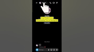 Stop People from Nicknaming You on Instagram #howto #instagram
