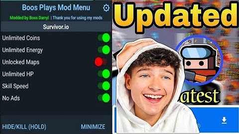 Survivor!.io HACK/MOD Unlimited Gems & Ammo - iOS iPhone iPad Android MOD APK 2024