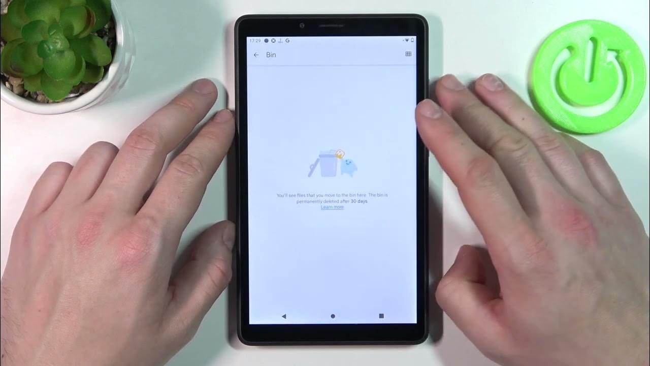How To Find Recycle Bin On Lenovo Tab M7 YouTube