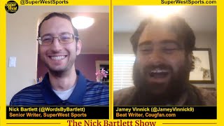 The Nick Bartlett Show for July 8, 2024: Interview with Cougfan.com beat writer Jamey Vinnick