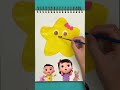 Desenhando Estrelinhas #Shorts #KidsBR