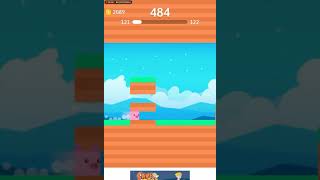 Level 121  in game Stacky Bird! *I managed not to die* Stacky Bird #1| MiniumAluminium Apps screenshot 1