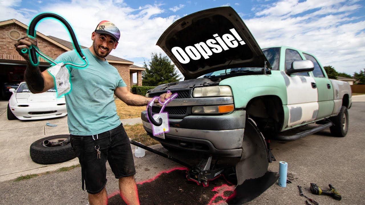 My Duramax Sprung a Massive Power Steering leak! YouTube