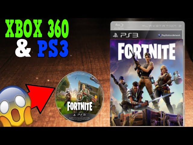 FORTNITE ON PS3 & XBOX 360? - (FORTNITE BATTLE ROYALE) - YouTube
