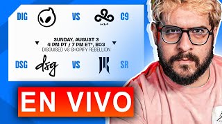 DIG vs C9 y DSG vs SR tengo skins gratis :3 CO- STREAM OFCIAL DE LA LTA NORTH