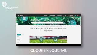 Como solicitar o pedido de exploração de publicidade, instalações desportivas