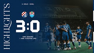 HIGHLIGHTS | GNK DINAMO – HNK VUKOVAR 1991 3:0 | Vidović, Beljo i Kulenović za nova tri boda