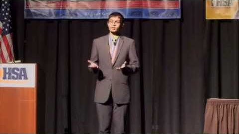 IHSA 2014 State Co-Champion Extemporaneous Speaking #1