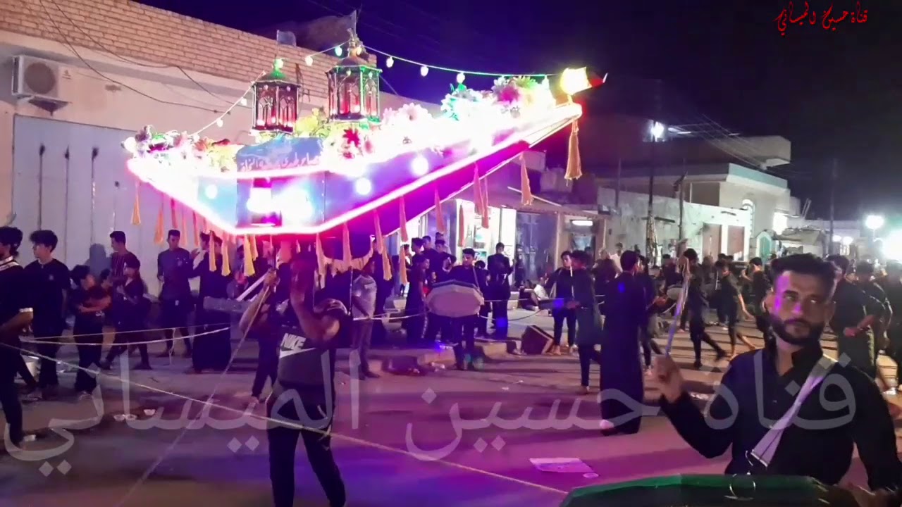 موكب نبي الله عزير  في ناحيه نبي الله عزير  ميسان 1441