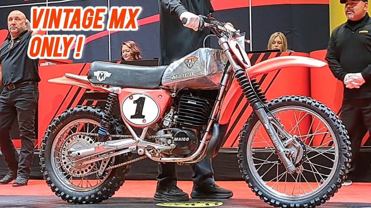 VINTAGE MOTOCROSS BIKES at Mecum Las Vegas 