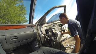 Repairing the broken window regulator 04 Deville
