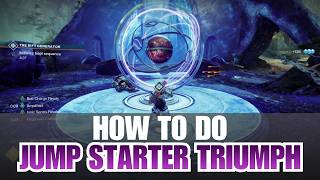 JUMP STARTER Triumph Guide - Deliver Arc charges to the rift generator [Destiny 2]