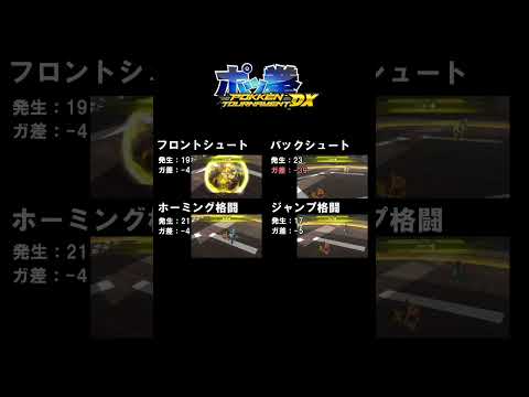 【ポッ拳】マスクドピカチュウ行動まとめ #shorts #ポケモン #マスクド・ピカチュウ #ピカチュウ  #ポッ拳 #pokken #pikachu #libre #pokemon