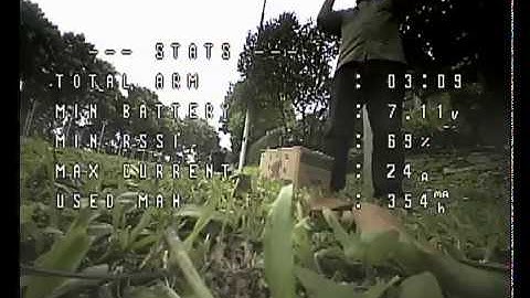 BetaFPV F4 2s AIO Brushless Flight Controller 12A & urav 1102 10.000 rpm frame sailfly X, Ev200D dvr