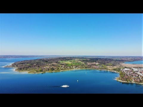 Ammersee im Frühling - incl. Drohnenvideo