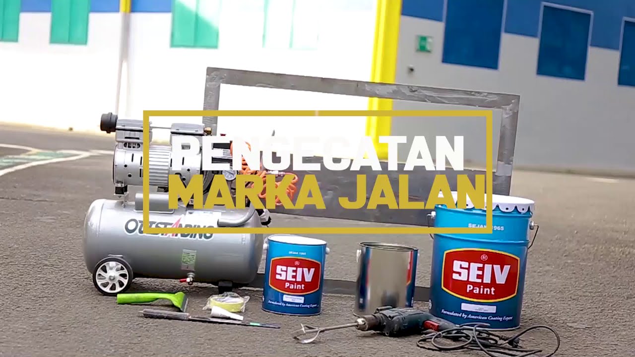 Tutorial Pengaplikasian Cold Plastic Road Marker