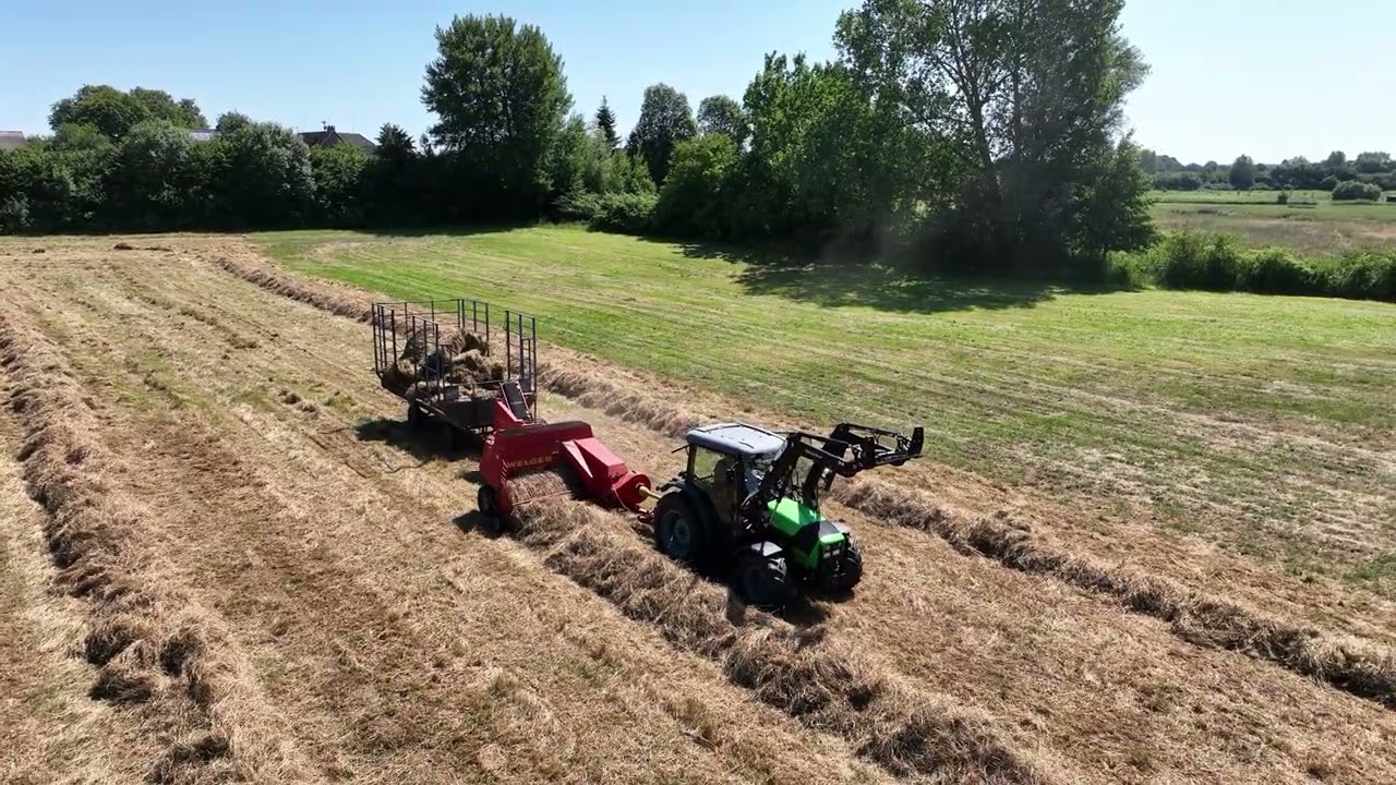 Heuernte | Welger AP 63 | HD Ballen pressen | 2023