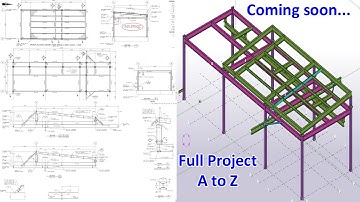 Tekla structure full project detailing coming soon || Engr Maidul || TeklaBD