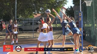 Super League 1st VII Netball - DF Malan vs Bellville