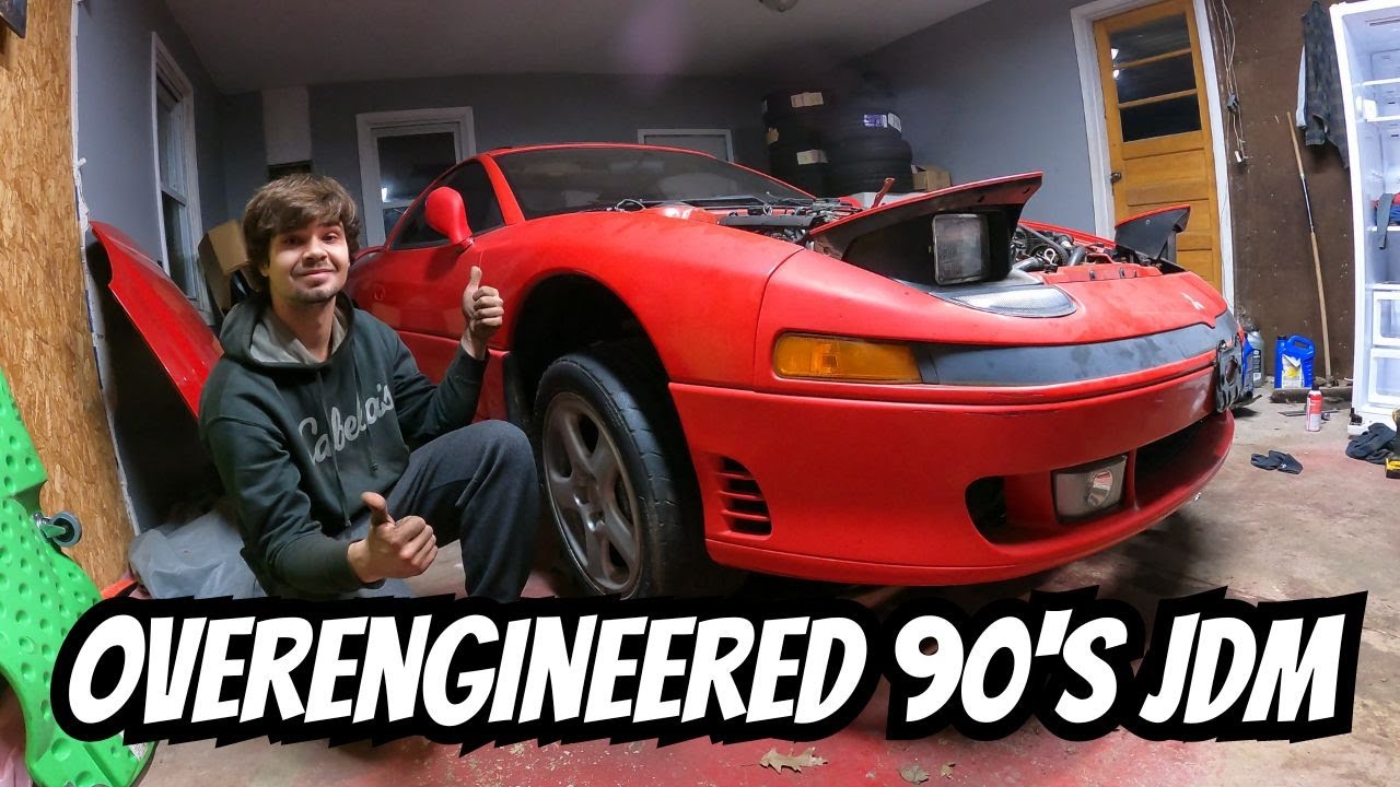 VR4 3000GT Teardown + 300zx Part Replacement - YouTube