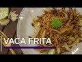 Vaca Frita | Fried Shredded Beef | Cuban Recipes | Chef Zee Cooks