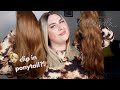 I Tried Out Fake Ponytails & Wigs | Lullabellz First Impressions & Review