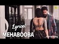 Mehbooba kgf 2 full song with lyrics  rockingstar yash  prashanth neel  ravi basrur  hombale