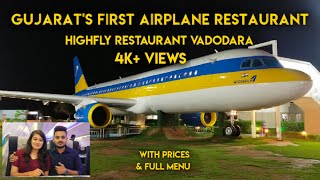 Highfly Restaurant Vadodara | Gujarat's 1st Airplane Restaurant | 2022 | Harsh Kahar