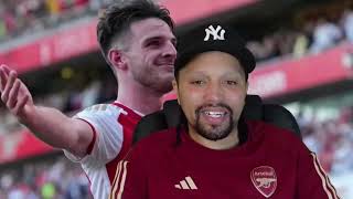 Declan Rice And Peas Leads Arsenal To Win (Curtis Fancam) Arsenal 3-0 Bournemouth"