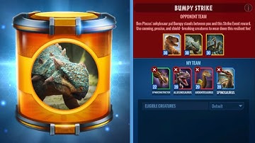 Bumpy Strike Guide | Jurassic World Alive