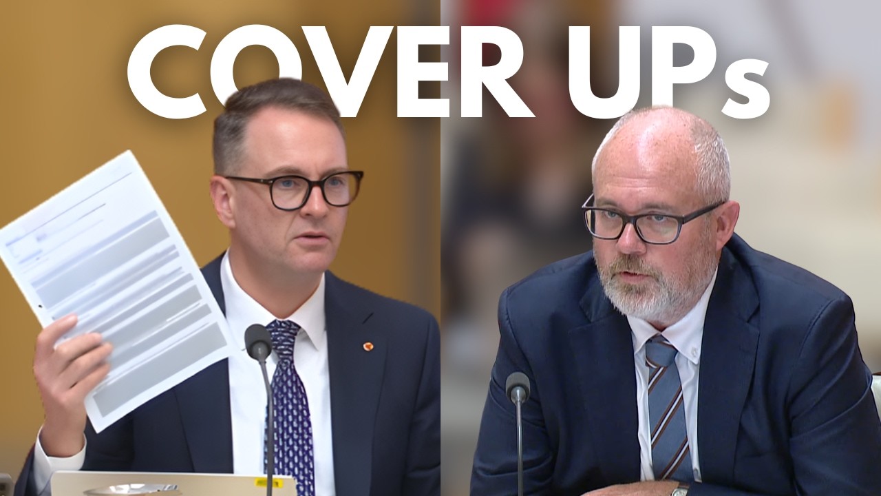 Covering up their housing disaster.