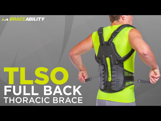 TLSO Thoracic Full Back Brace  Postural Kyphosis Support 