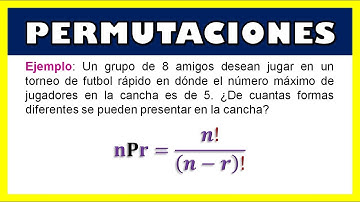 PERMUTACIONES | EJERCICIO RESUELTO