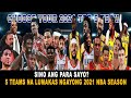 5 TEAM NA PINAKALUMAKAS NGAYONG 2021 NBA SEASON | 2021 TOP 5 TEAMS | RG SPORTS TV