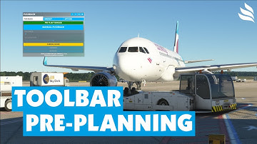 Pushback Pre-Planning: Toolbar Pushback in Version 1.4.0 verfügbar