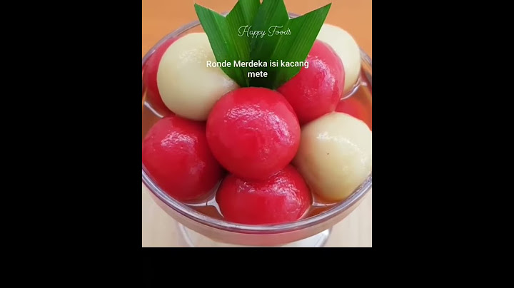 Ronde Merdeka Isi Kacang Mete