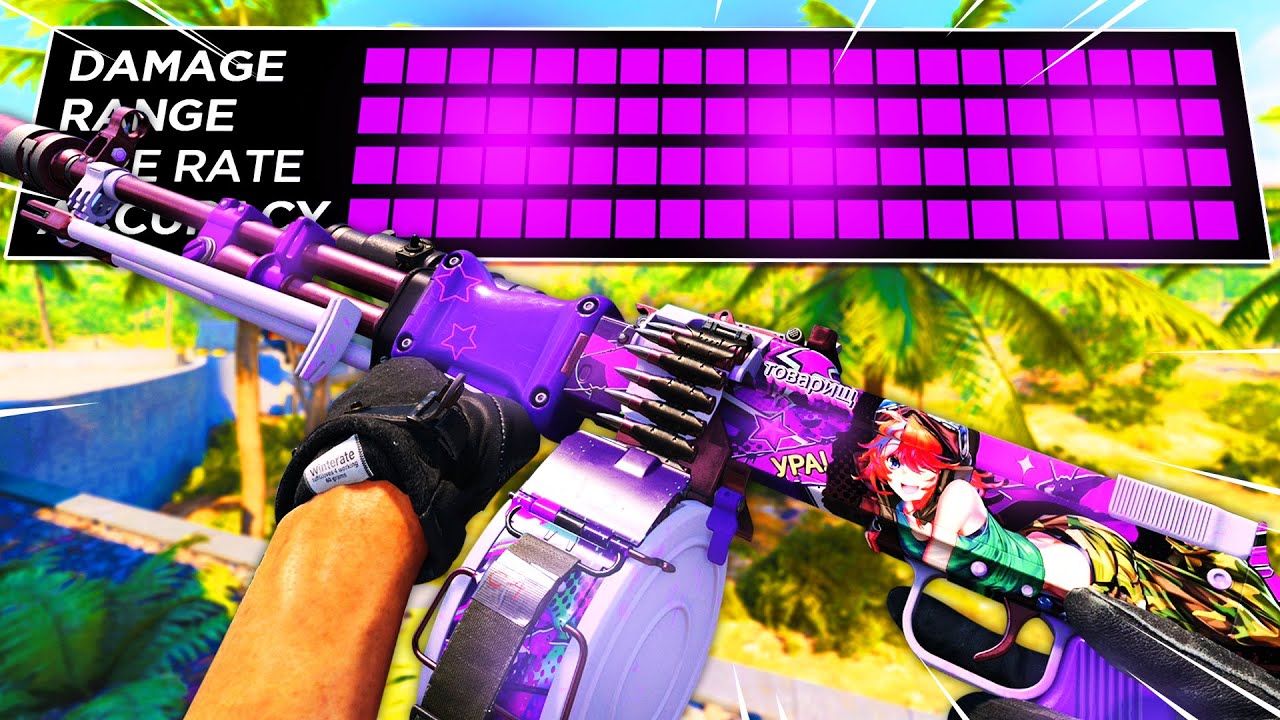 the MAX DAMAGE RPD SETUP...OVERPOWERED! (BEST RPD CLASS SETUP) - COLD WAR