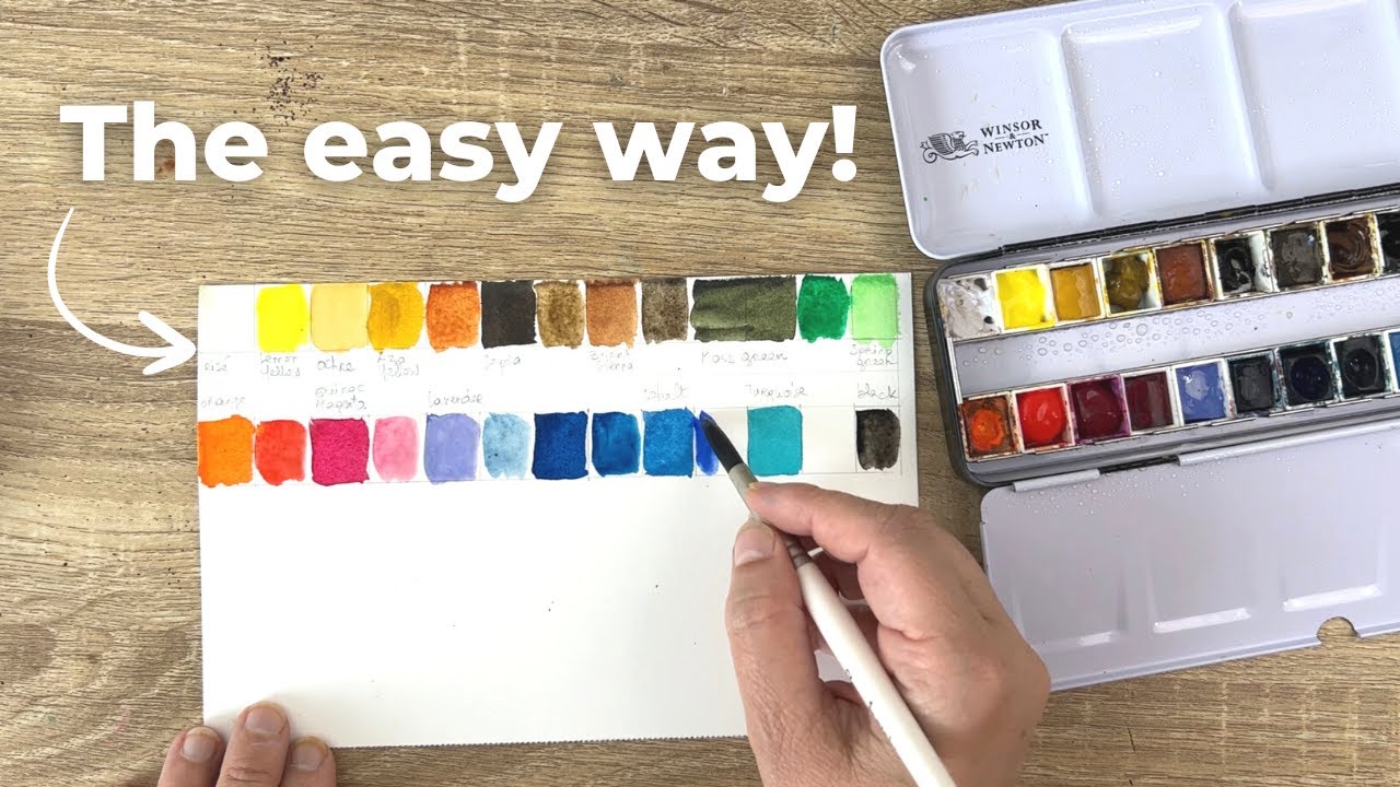 Creating a Watercolor Palette in 3 Easy Steps — Chasing Linen