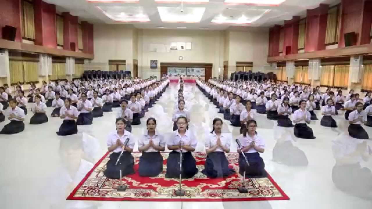รางวัลชนะเลิศ โล่พระราชทานยอดเยี่ยม การสวดมนต์ในโรงเรียน
