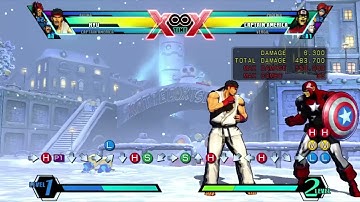 UMVC3 Ryu Discord Combo Assistance Video - DuskMender
