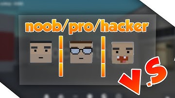 Noob vs Pro vs Hacker!! (Block strike Machinima)