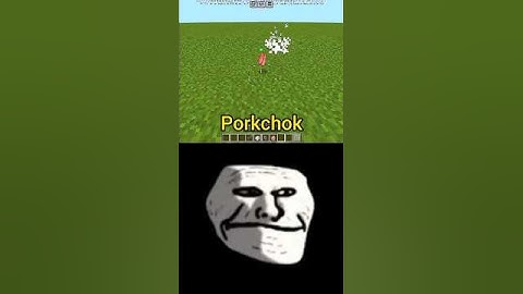 minecraft logic with (troll face meme) #shorts #viral #minecraft