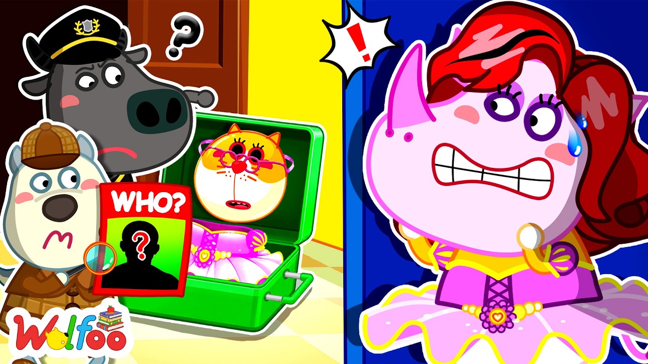 The Secret In The Suitcase! The FAKE Teacher EXPOSED? 🕵️‍♂️ Detective Wolfoo | Kids Safety Stories